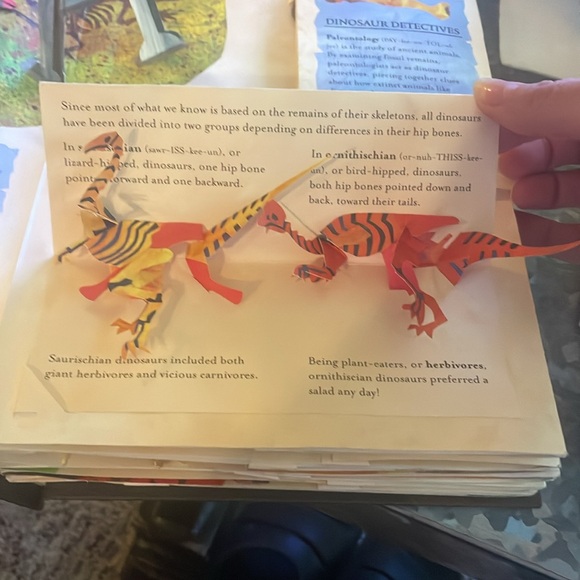 Prehistoric Dinosaurs Pop Up Book - Picture 4 of 7